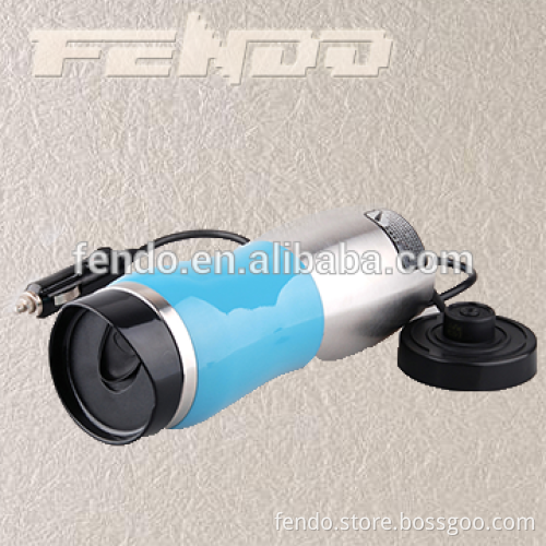 Top Selling Stainless Steel USB 12V Car Auto Heated Travel Mug Thermos Heating Cup/Electric tumbler